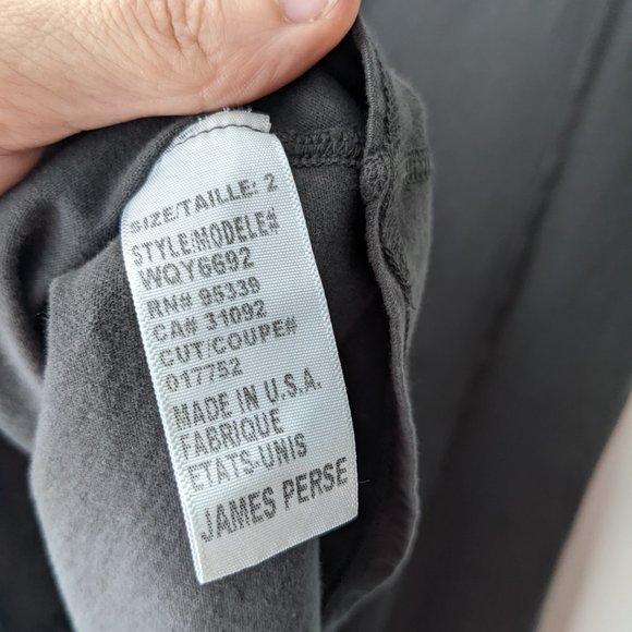 James Perse Sleeveless Tank Mini Swing Dress Grey Size Medium - Picture 12 of 13